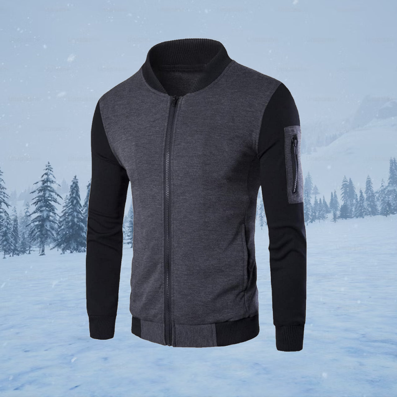 Black Sleeve Style Full Jacket - Elevate Your Style with Our Dashing Full Bazo Jacket: Fashionable, Trendy, Premium Quality, and Finely Stitched