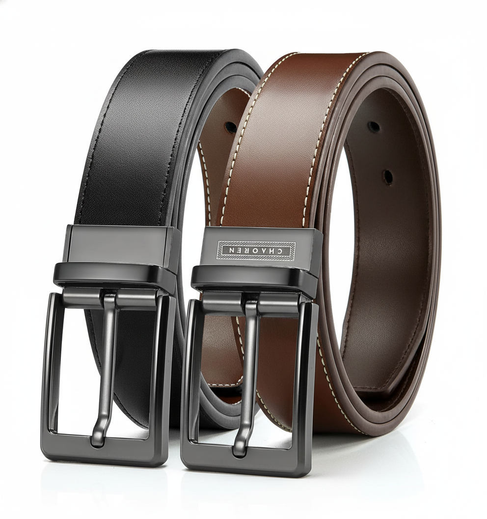 Premium Genuine Leather Belt for Men | Classic Everyday Wear