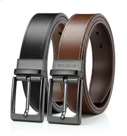 Premium Genuine Leather Belt for Men | Classic Everyday Wear